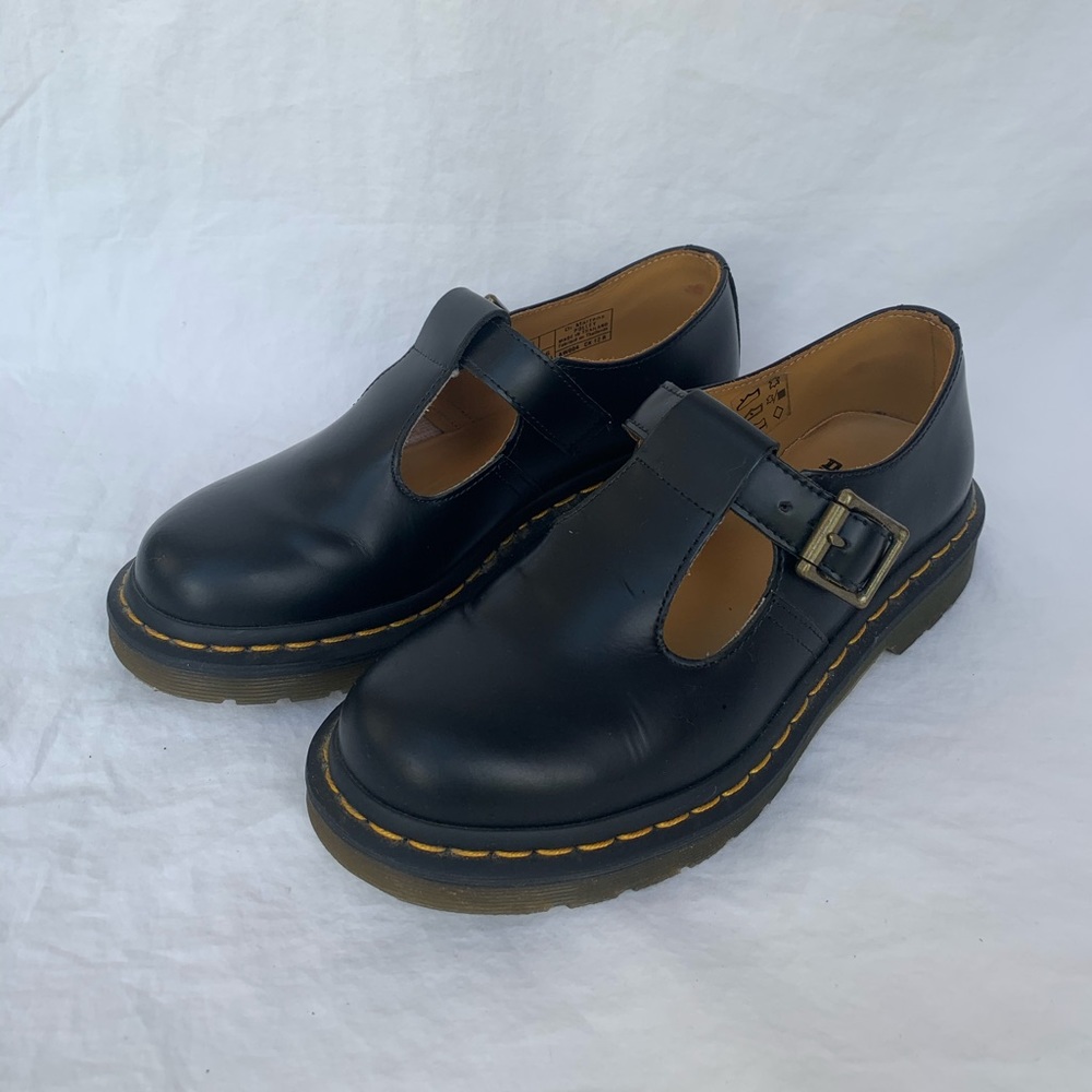 Dr. Martin Polley smooth leather Mary Janes